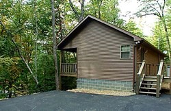 Just one of our 20 secluded cabins in Pigeon Forge and Gatlinburg.